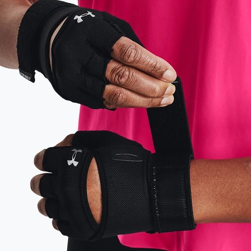 Дамски ръкавици за тренировка Under Armour M'S Weightlifting black/black/silver