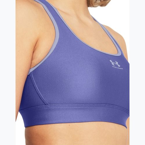 Фитнес сутиен Under Armour Authentics Mid Paddles starlight/ celeste/celeste