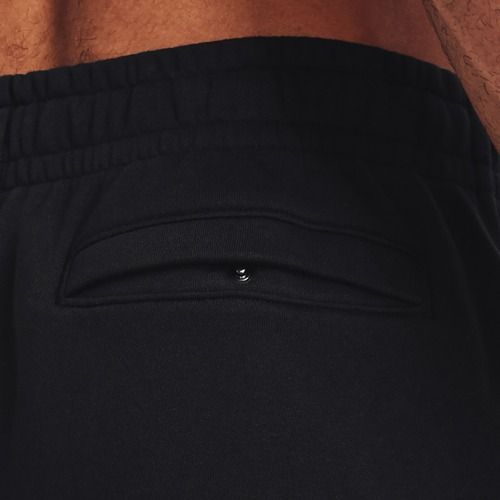 Мъжки панталони за тренировка Under Armour Essential Fleece Joggers black/white