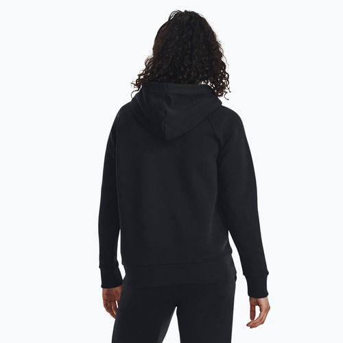 Дамски суитшърт Under Armour Rival Fleece Big Logo Hoody black/white