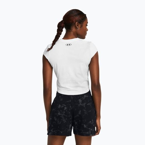 Тренировъчна шапка с дълъг ръкав Under Armour Project Underground Cap white/black за жени