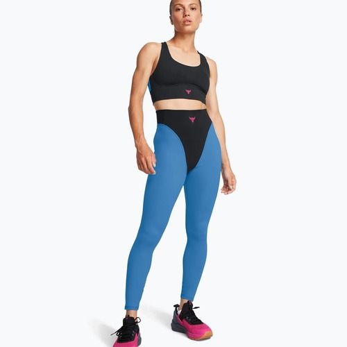 Дамски клинове за тренировки Under Armour Project Rock LG Grind Ankle Leg black/viral blue/astro pink