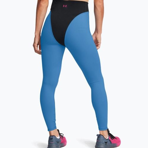 Дамски клинове за тренировки Under Armour Project Rock LG Grind Ankle Leg black/viral blue/astro pink