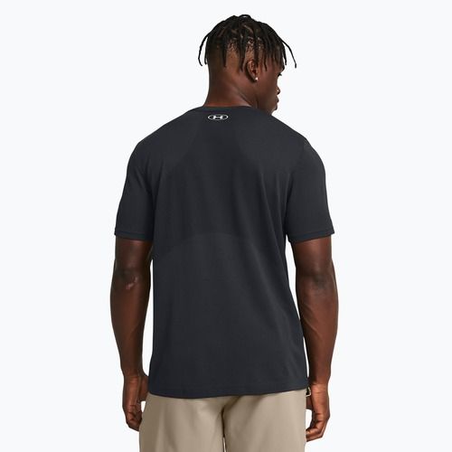 Мъжка тениска Under Armour Vanish Seamless black/mod grey