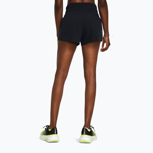 Under Armour Run Anywhere дамски къси панталони за бягане черно/черно/бяло