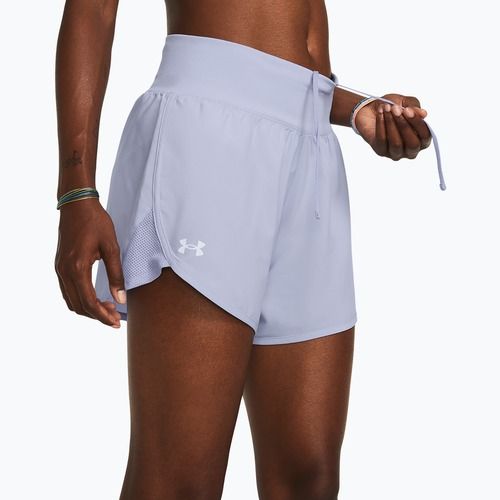 Дамски къси панталони за бягане Under Armour Fly By Elite 5", небесносиньо/небесносиньо/отразително