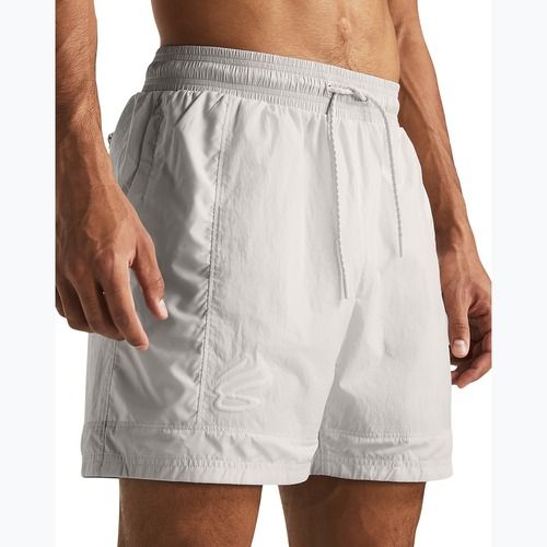 Мъжки баскетболни шорти Under Armour Curry Woen Short white clay/white clay/white clay