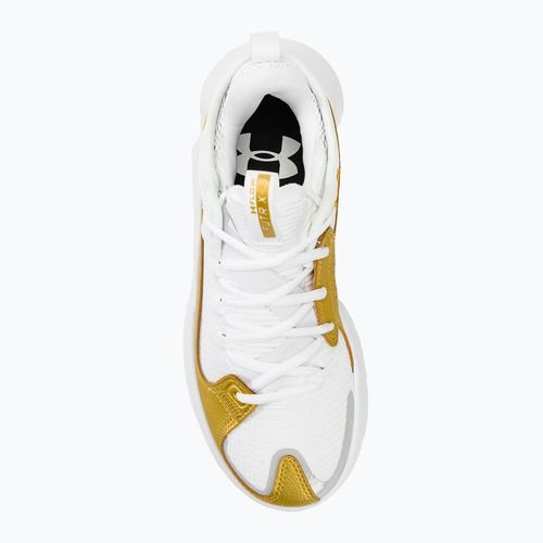 Баскетболни обувки Under Armour Flow Futr X3 бяло/бяло/металическо злато