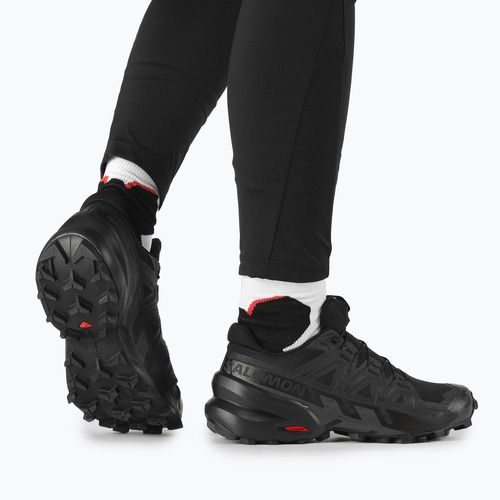 Дамски обувки за бягане Salomon Speedcross 6 black/black/phantom