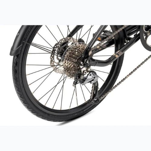 Сгъваем градски велосипед Tern Verge D9 black