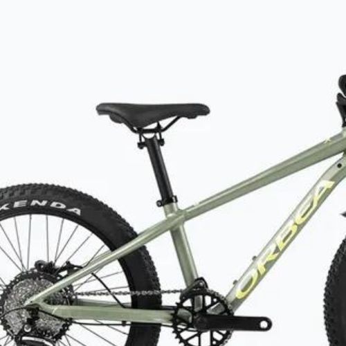 Детски велосипед Orbea MX 20 Team Disc metallic green/yellow