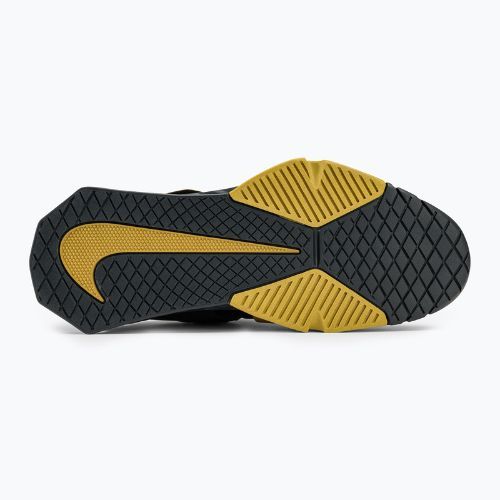 Обувки за вдигане на тежести Nike Savaleos black/met gold anthracite infinite gold