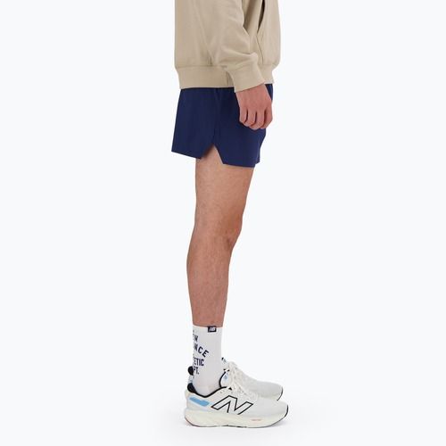Мъжки къси панталони за бягане New Balance RC Seamless 5 Inch blue