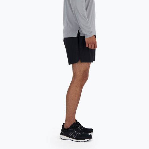 Мъжки къси панталони New Balance AC Seamless 5 Inch Lined black