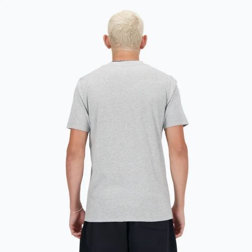 Мъжка тениска New Balance Stacked Logo athletic grey
