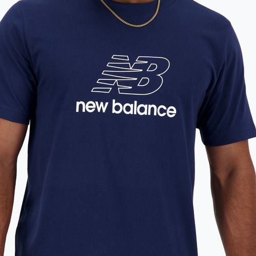 Мъжка тениска New Balance Graphic V Flying nb navy