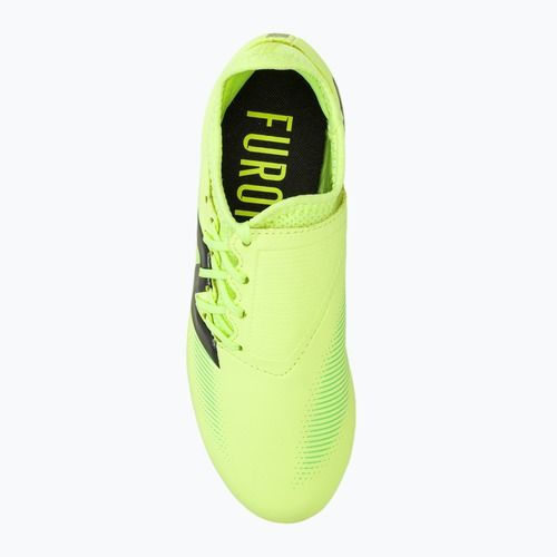 Детски футболни обувки New Balance Furon Dispatch JNR FG V7+ bleached lime glo