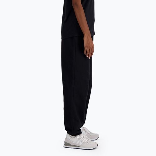 Дамски панталони New Balance French Terry Jogger black