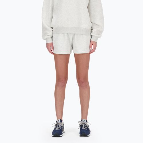 Дамски къси панталони New Balance French Terry ash heather