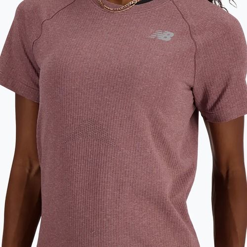 Дамска тениска New Balance Seamless licorice heather