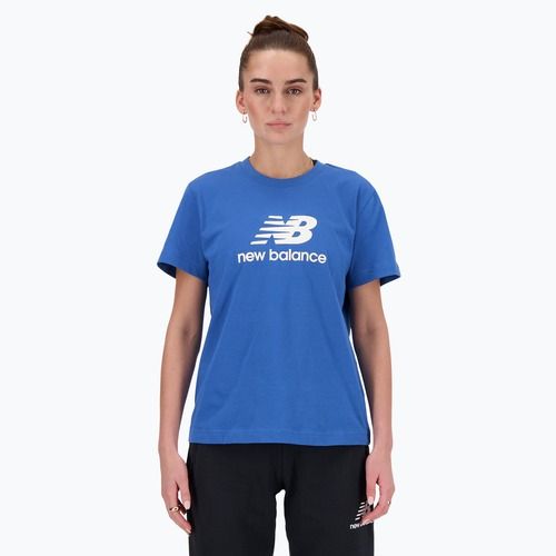 Дамска тениска New Balance Jersey Stacked Logo Blueagat