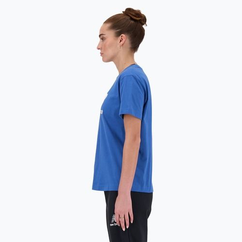 Дамска тениска New Balance Jersey Stacked Logo Blueagat