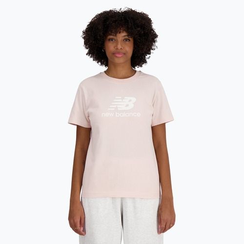 Дамска тениска New Balance Jersey Stacked Logo quartzpi