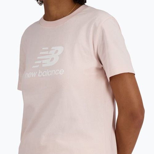 Дамска тениска New Balance Jersey Stacked Logo quartzpi