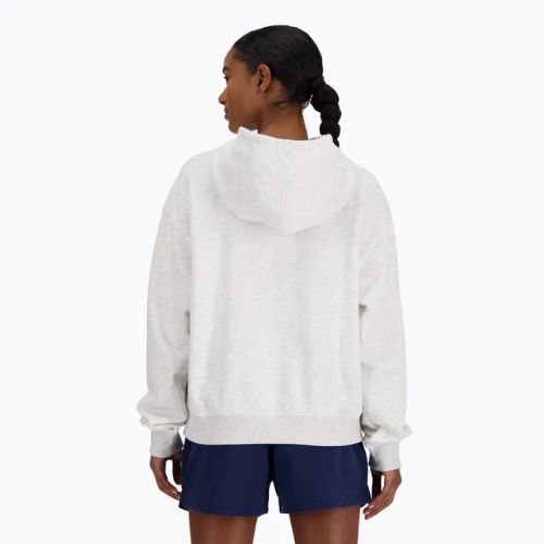 New Balance French Terry Small Logo Hoodie ash heather за жени