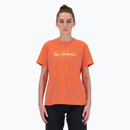 Дамска тениска New Balance Script gulfred