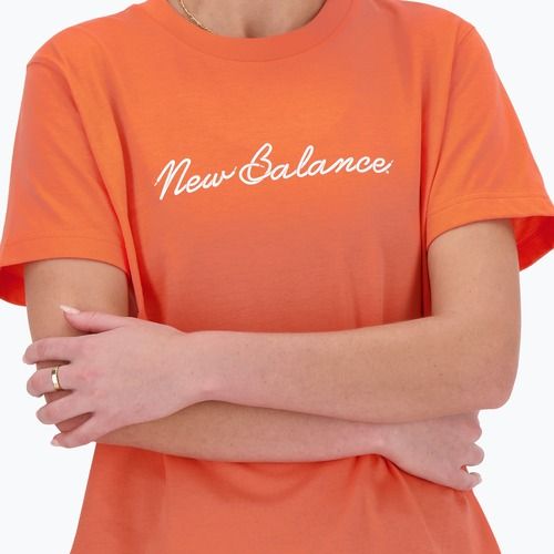 Дамска тениска New Balance Script gulfred