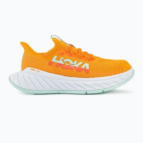 Дамски обувки за бягане HOKA Carbon X 3 radiant yellow/camellia