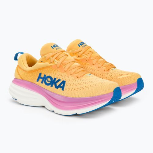 Дамски обувки за бягане HOKA Bondi 8 impala/cyclamen