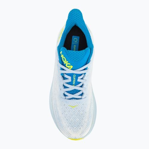 Мъжки обувки за бягане HOKA Clifton 9 Wide ice water/evening primrose