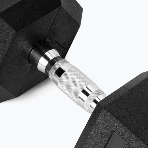 Гумиран дъмбел XTREXO Hex 32,5 кг