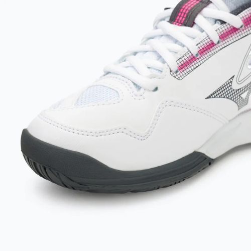 Дамски обувки за тенис Mizuno Break Shot 4 AC white / pink tetra / turbulence