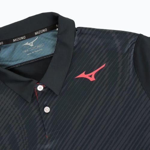 Мъжка поло тениска за тенис Mizuno Charge Shadow Polo black