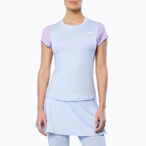 Дамска тениска за тенис Mizuno Charge Printed Tee halogen blue