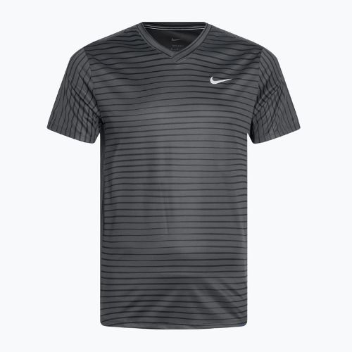 Мъжка тениска за тенис Nike Court Dri-Fit Top Novelty anthrac/ white