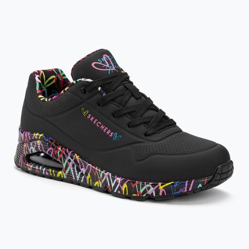 SKECHERS дамски обувки Uno Loving Love black