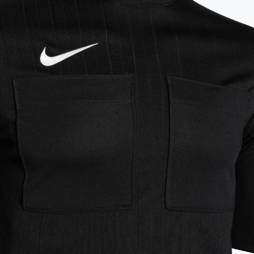 Мъжка футболна фланелка Nike Dri-FIT Referee II черна/бяла