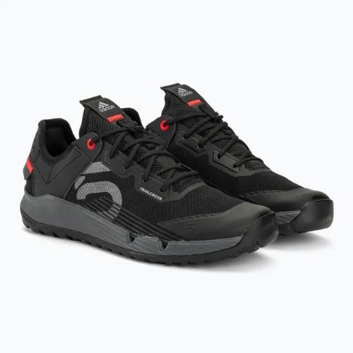 Дамски обувки за колоездене adidas FIVE TEN Trailcross LT core black/grey two/solar red