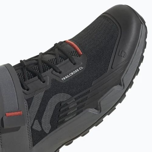 Мъжки MTB обувки за колоездене adidas FIVE TEN Trailcross Clip In core black/grey three/red