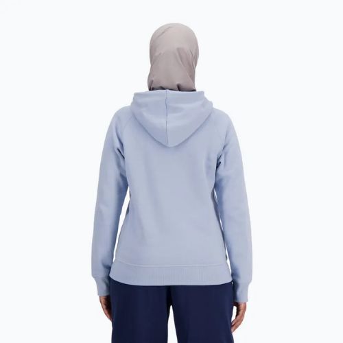 Дамска качулка New Balance Core Fleece Hoodie light purple