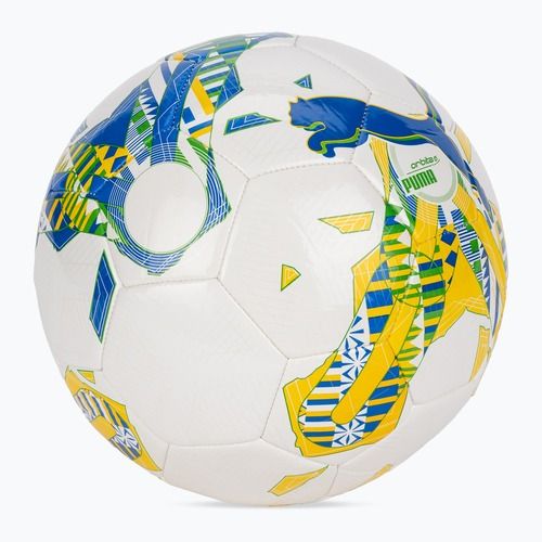 PUMA Orbita 6 FanwearCapsule MS футбол puma white/pele yellow/puma green размер 4