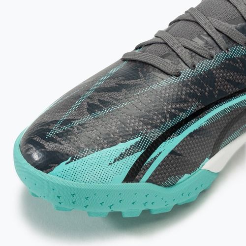 Футболни обувки PUMA Ultra Match Rush TT strong gray/puma white/electro aqua