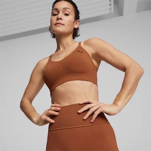 Фитнес сутиен PUMA Move Shapeluxe Seamless teak