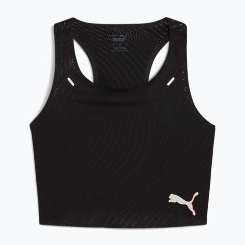 Дамски потник за бягане PUMA Run Ultraspun Crop puma black/ fireglow