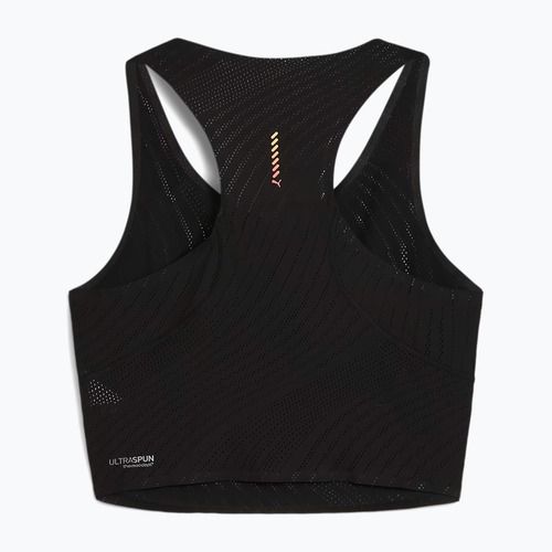Дамски потник за бягане PUMA Run Ultraspun Crop puma black/ fireglow