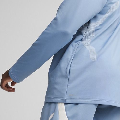 Мъжки тренировъчен суитшърт PUMA Train All Day Big Cat Hoodie zen blue